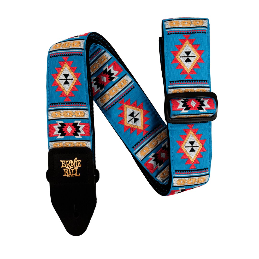 Ernie Ball Ernie Ball Sedona Blue Jacquard Strap