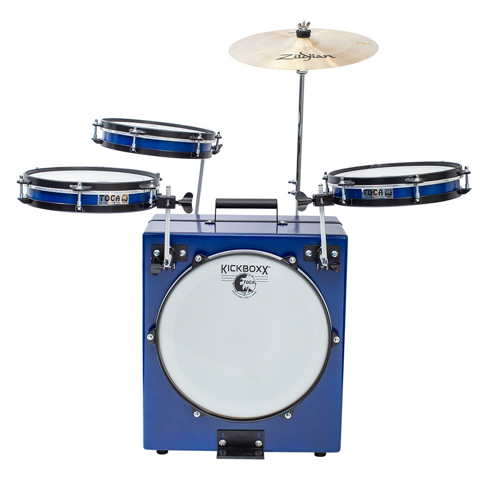 Toca Percussion KickBoxx Pro Suitcase Drum Set