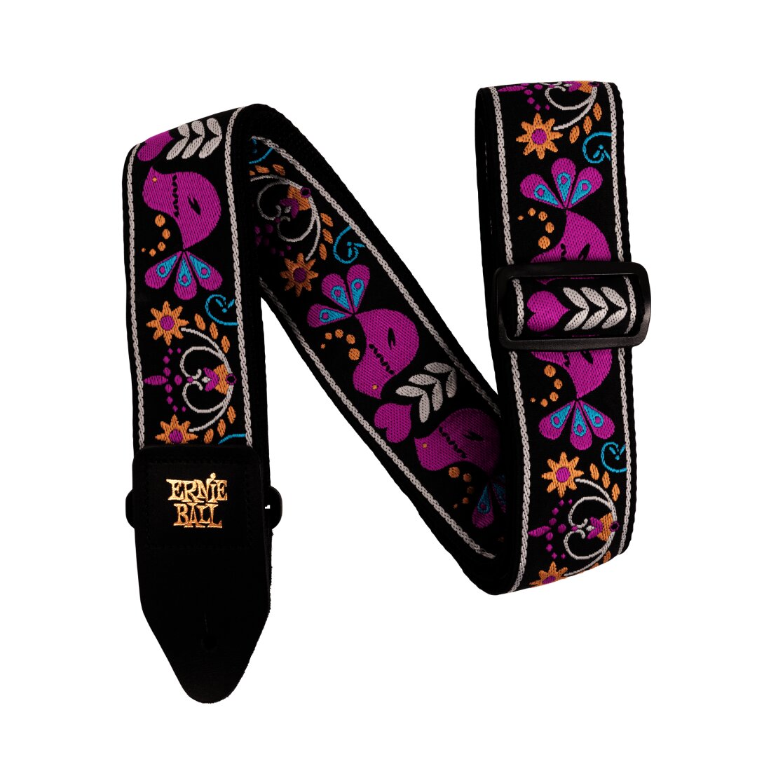 Ernie Ball Ernie Ball Purple Bird Lupin Jacquard Strap