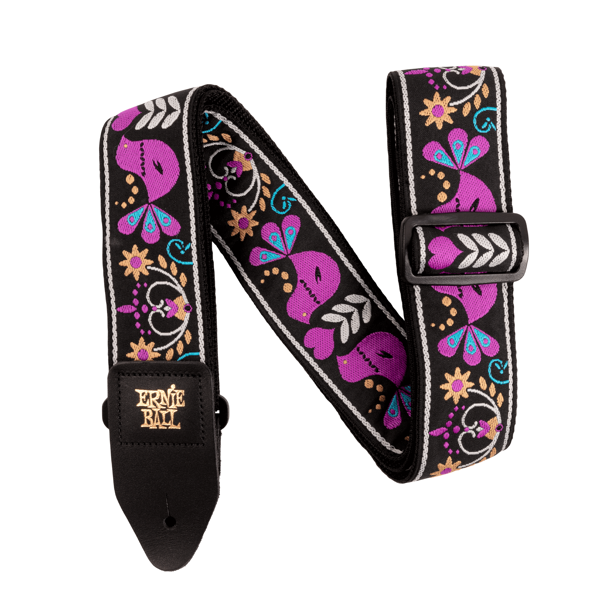 Ernie Ball Ernie Ball Purple Bird Lupin Jacquard Strap