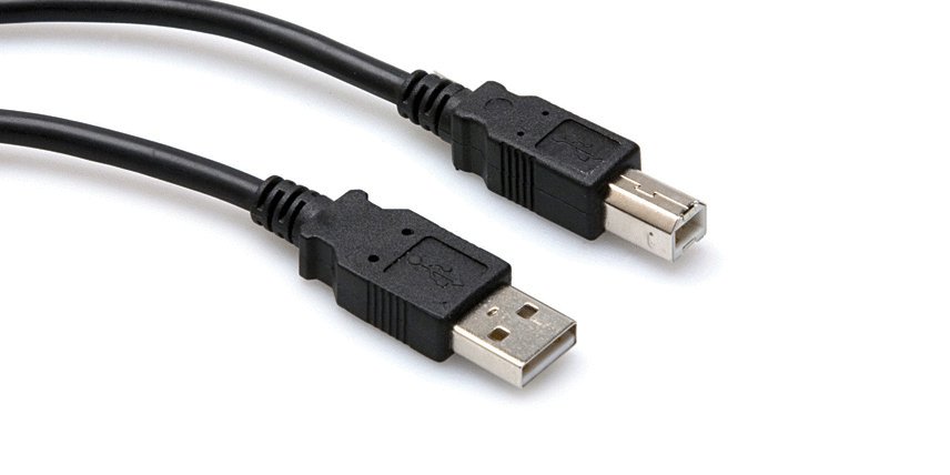 Hosa Hosa USB-205AB High Speed USB Cable Type A to Type B 5'