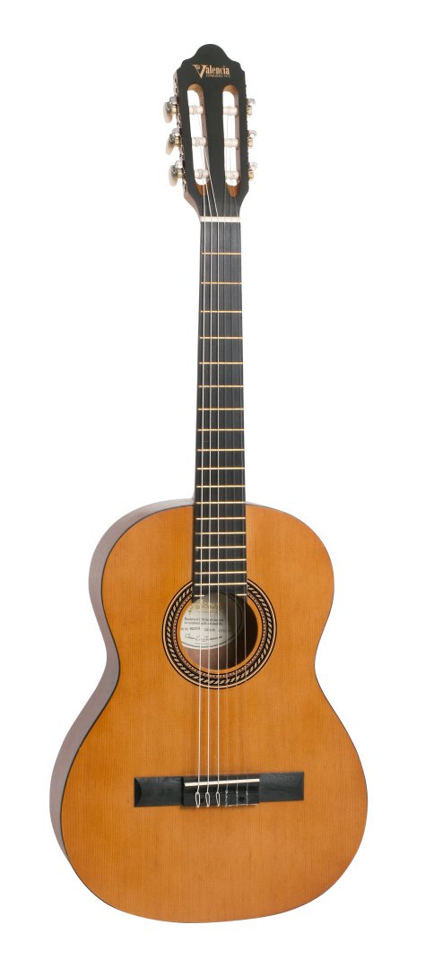 Valencia Valencia VC203 200 Series 3/4 Size Classical Guitar. Antique Natural F