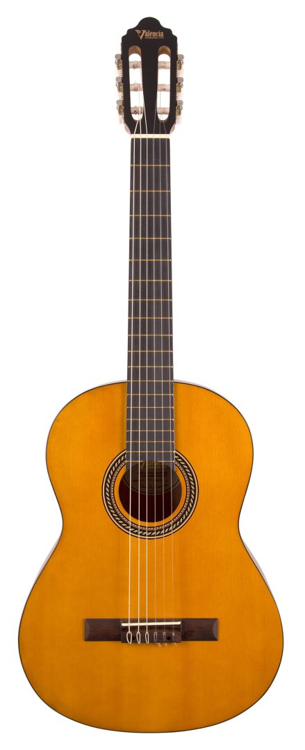 Valencia Valencia VC204 200 Series Classical Guitar. Antique Natural Finish