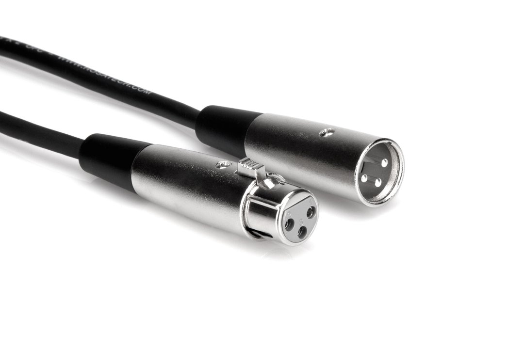 Hosa Hosa XLR-103 Balanced Interconnect XLR3F to XLR3M. 3'