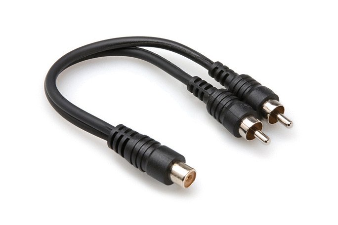 Hosa Hosa YRA-105 Y Cable RCAF to Dual RCA