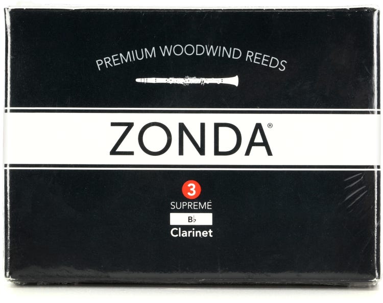 Zonda Zonda Reeds, Supreme Bb CL, #3, 5ct