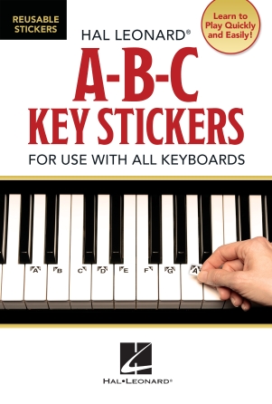 Hal Leonard ABC Keyboard Stickers