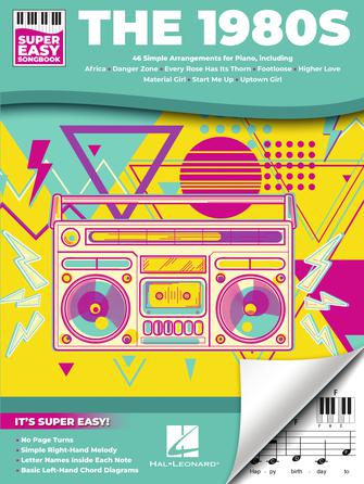 Hal Leonard The 1980s – Super Easy Songbook