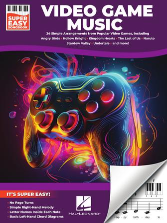 Hal Leonard Video Game Music – Super Easy Songbook
