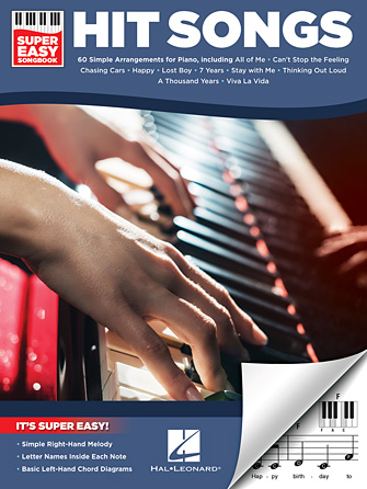 Hal Leonard Hit Songs – Super Easy Songbook