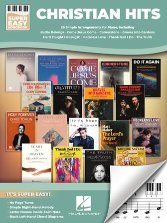 Hal Leonard Christian Hits – Super Easy Songbook