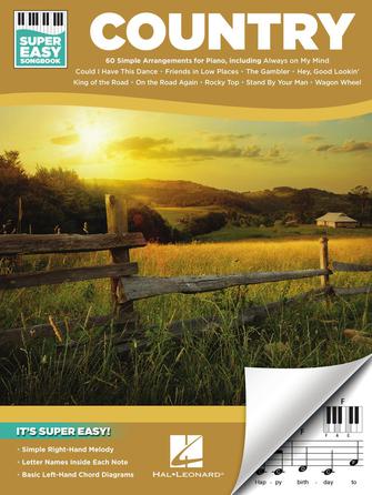 Hal Leonard Country – Super Easy Songbook