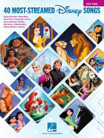 Hal Leonard The 40 Most-Streamed Disney Songs