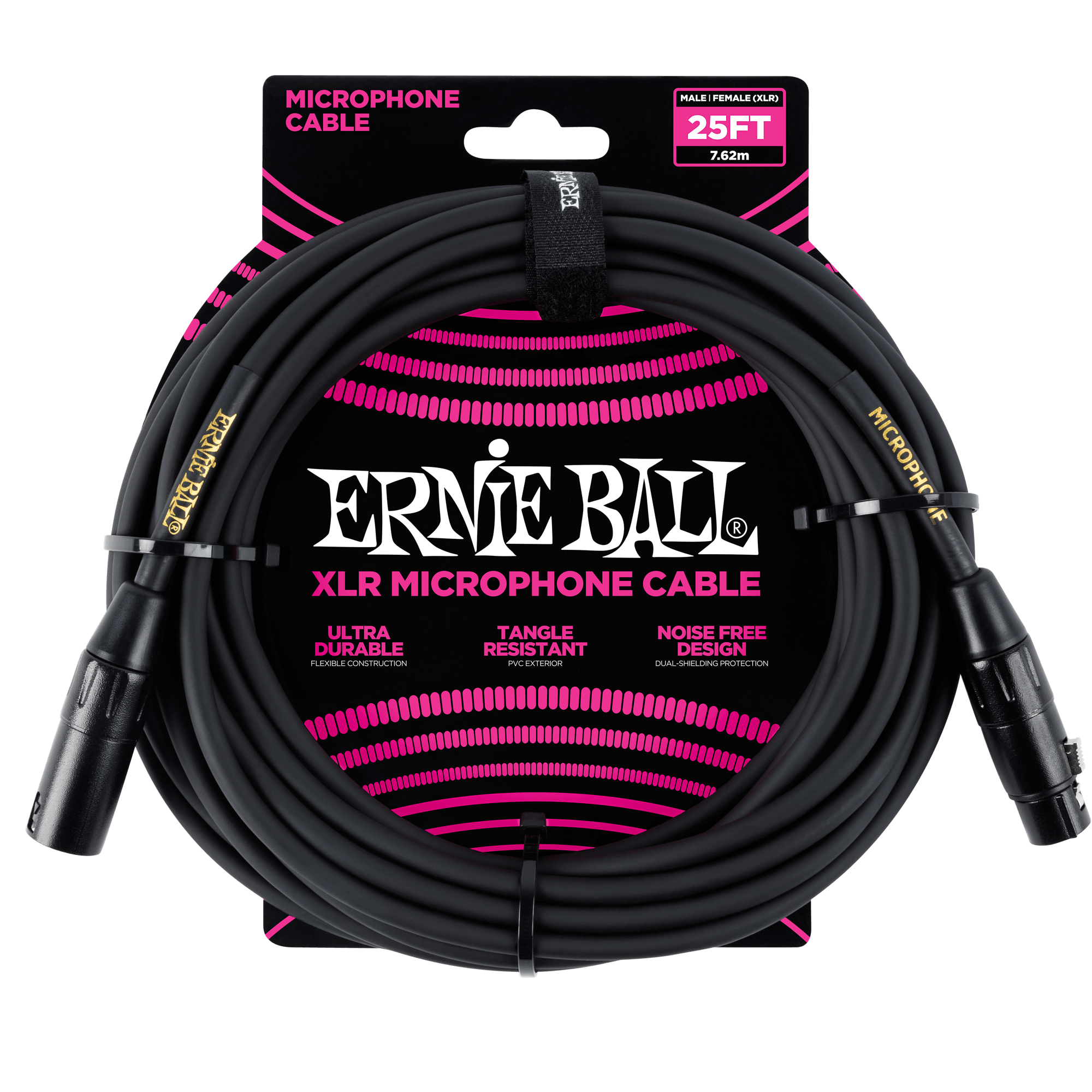 Ernie Ball Ernie Ball 25' Male / Female XLR Microphone Cable