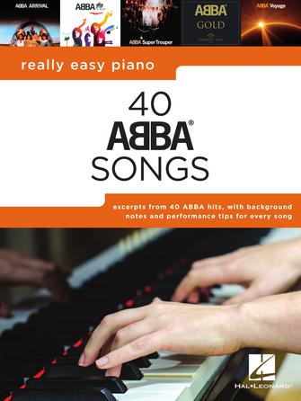 Hal Leonard Really Easy Piano: 40 ABBA Songs
