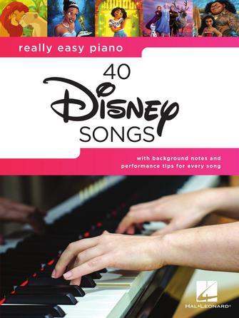 Hal Leonard Really Easy Piano: 40 Disney Songs