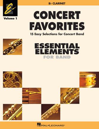 Hal Leonard Concert Favorites Vol. 1 – Bb Clarinet
