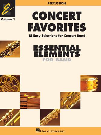 Hal Leonard Concert Favorites Vol. 1 – Percussion