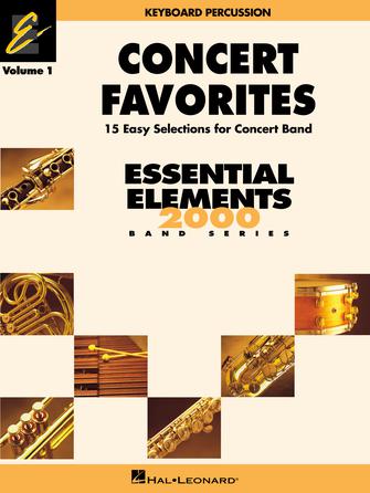 Hal Leonard Concert Favorites Vol. 1 – Keyboard Percussion