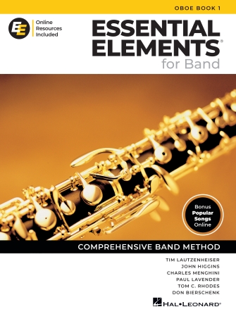 Hal Leonard Essential Elements for Band – Oboe Book 1 with Online Resources