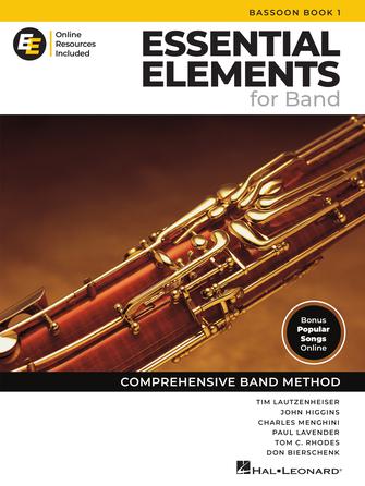 Hal Leonard Essential Elements for Band – Bassoon Book 1 with Online Resources