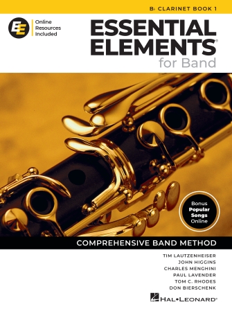 Hal Leonard Essential Elements for Band – Bb Clarinet Book 1 with Online Resources