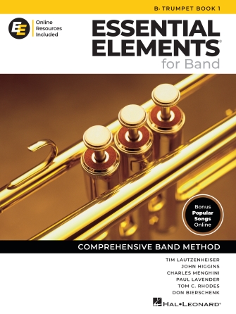 Hal Leonard Essential Elements for Band – Bb Trumpet Book 1 with Online Resources