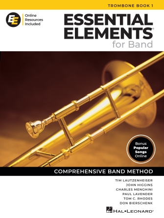 Hal Leonard Essential Elements for Band – Trombone Book 1 with Online Resources