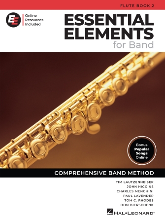 Hal Leonard Essential Elements for Band – Flute Book 2 with EEi