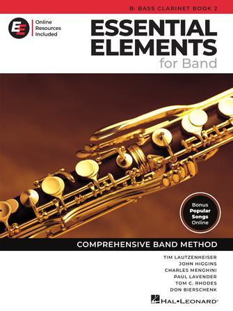 Hal Leonard Essential Elements for Band – Bb Bass Clarinet Book 2 with EEi