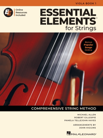 Hal Leonard Essential Elements for Strings – Viola Book 1 with Online Resources
