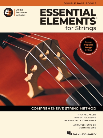 Hal Leonard Essential Elements for Strings – Double Bass Book 1 with Online Resources