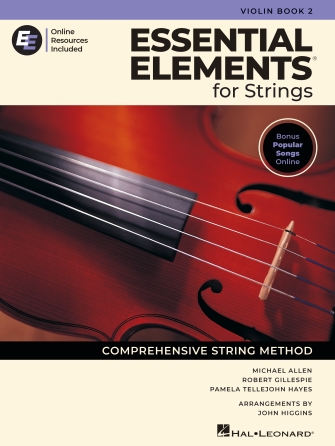 Hal Leonard Essential Elements for Strings – Violin Book 2 with Online Resources
