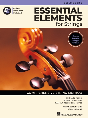Hal Leonard Essential Elements for Strings – Cello Book 2 with Online Resources