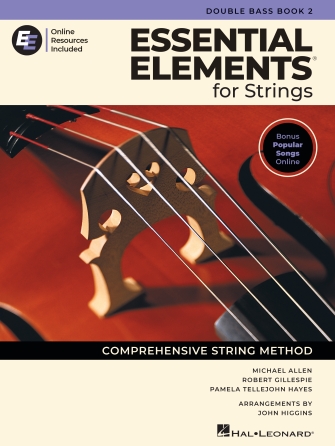 Hal Leonard Essential Elements for Strings – Double Bass Book 2 with Online Resources