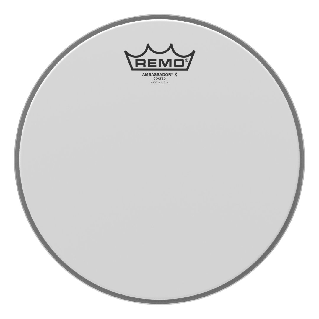 Remo Remo AX-0110-00 Ambassador X Coated Drumhead. 10"