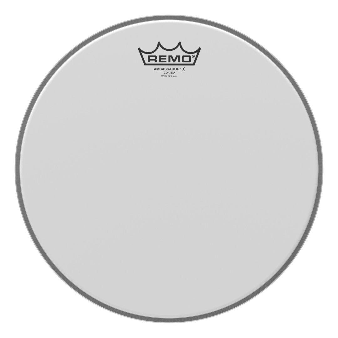 Remo Remo AX-0112-00 Ambassador X Coated Drumhead. 12"