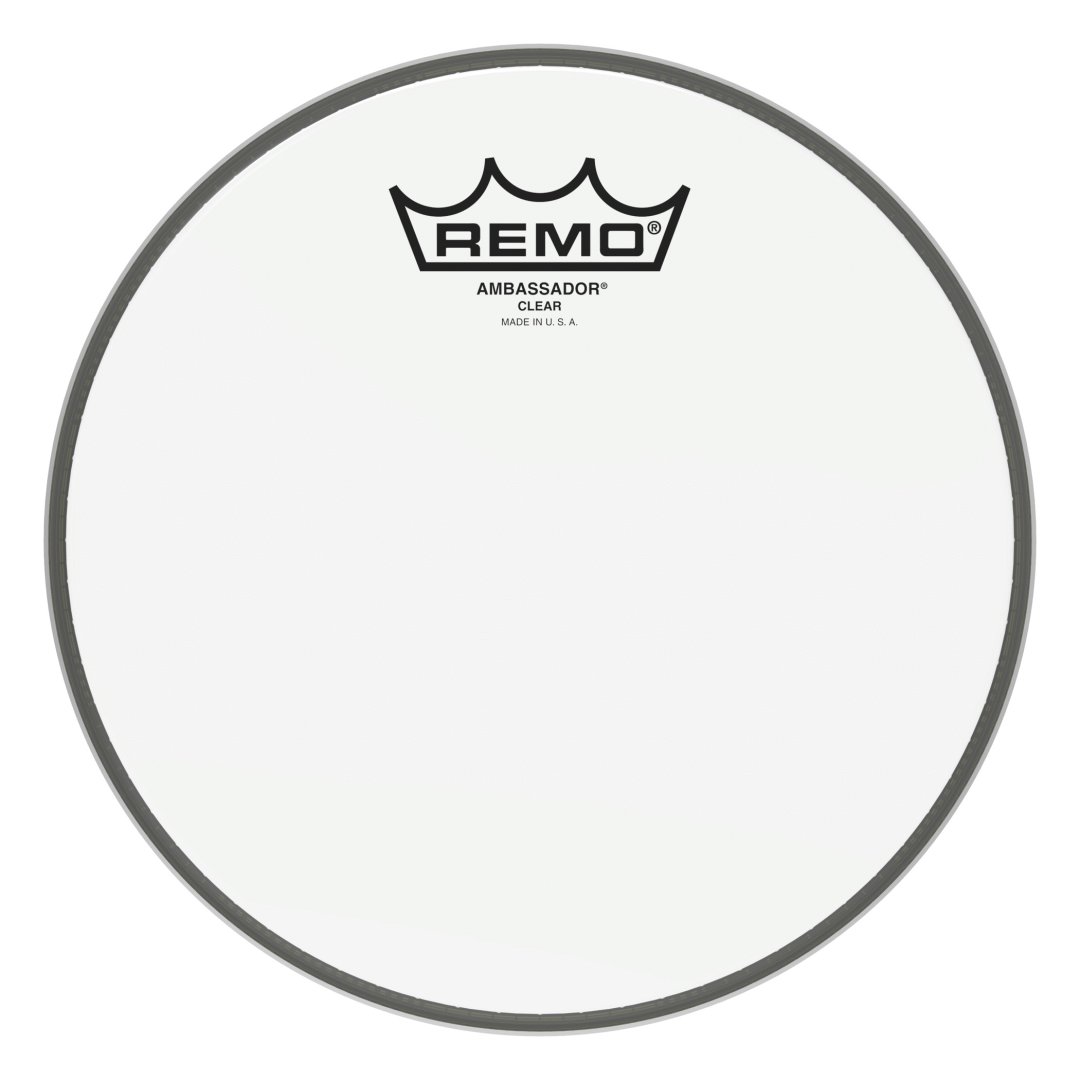 Remo Remo BA-0308-00 Ambassador Clear Drumhead. 8"