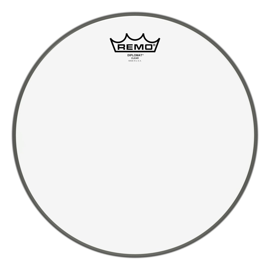 Remo Remo BD-0312-00 Diplomat Clear Drumhead. 12"