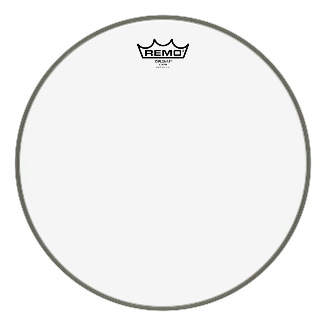 Remo Remo BD-0314-00 Diplomat Clear Drumhead. 14"