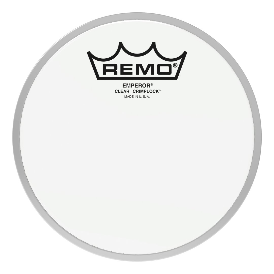 Remo Remo BE-0306-MP Emperor Clear Crimplock Tenor Drumhead. 6"