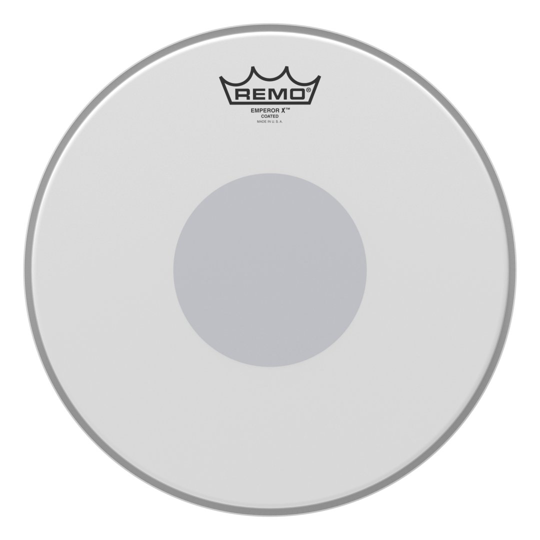 Remo Remo BX-0112-10 Emperor X Coated Snare Drumhead Bottom Black Dot. 12"