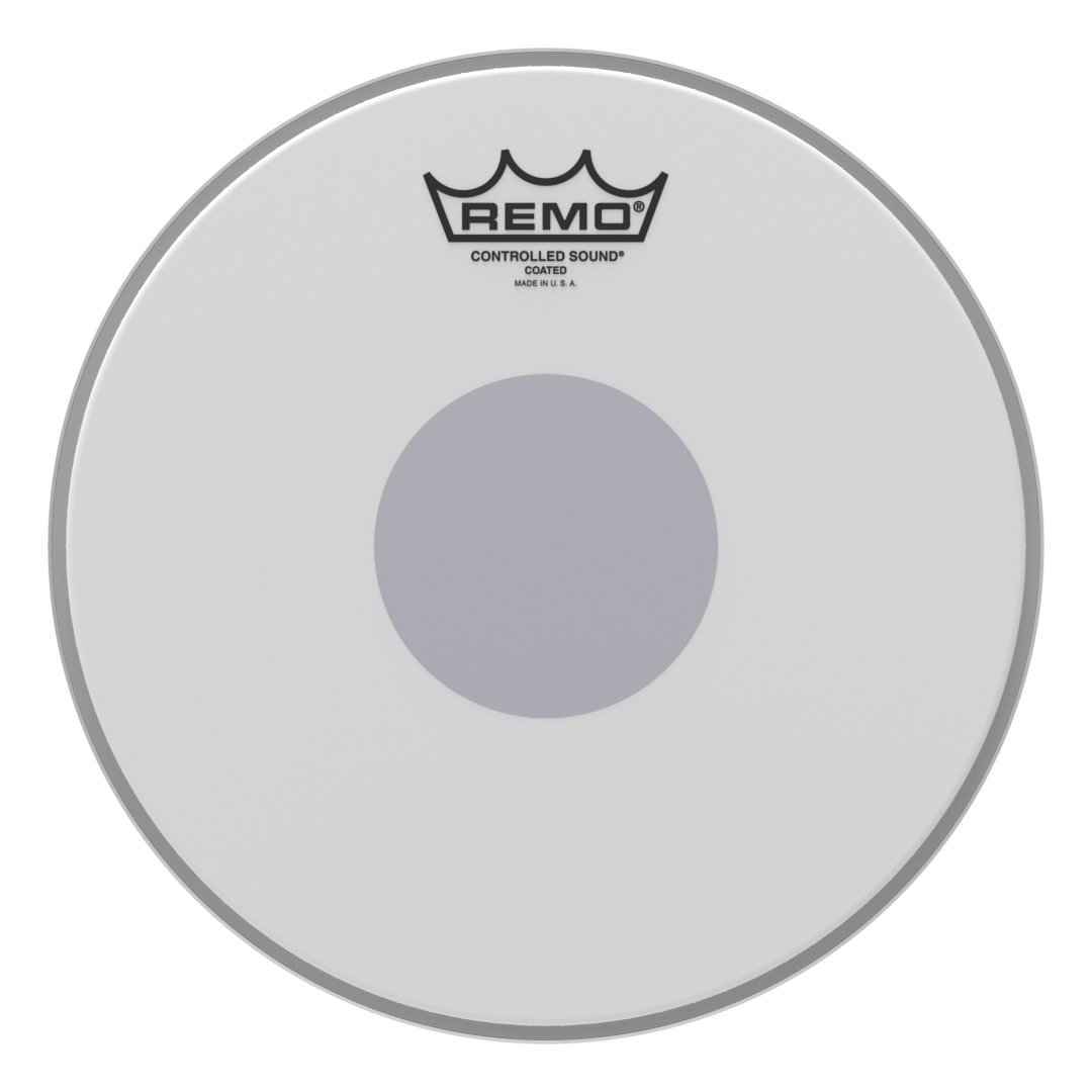 Remo Remo CS-0110-10 Controlled Sound Coated Black Dot Drumhead Bottom Blac