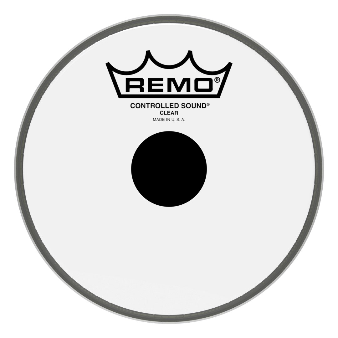 Remo Remo CS-0306-10 Controlled Sound Clear Black Dot Drumhead Top Black Do