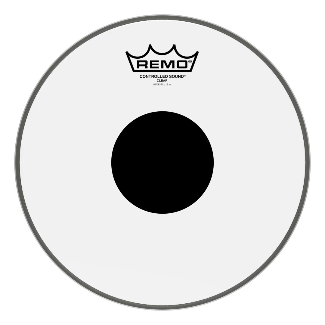 Remo Remo CS-0310-10 Controlled Sound Clear Black Dot Drumhead Top Black Do