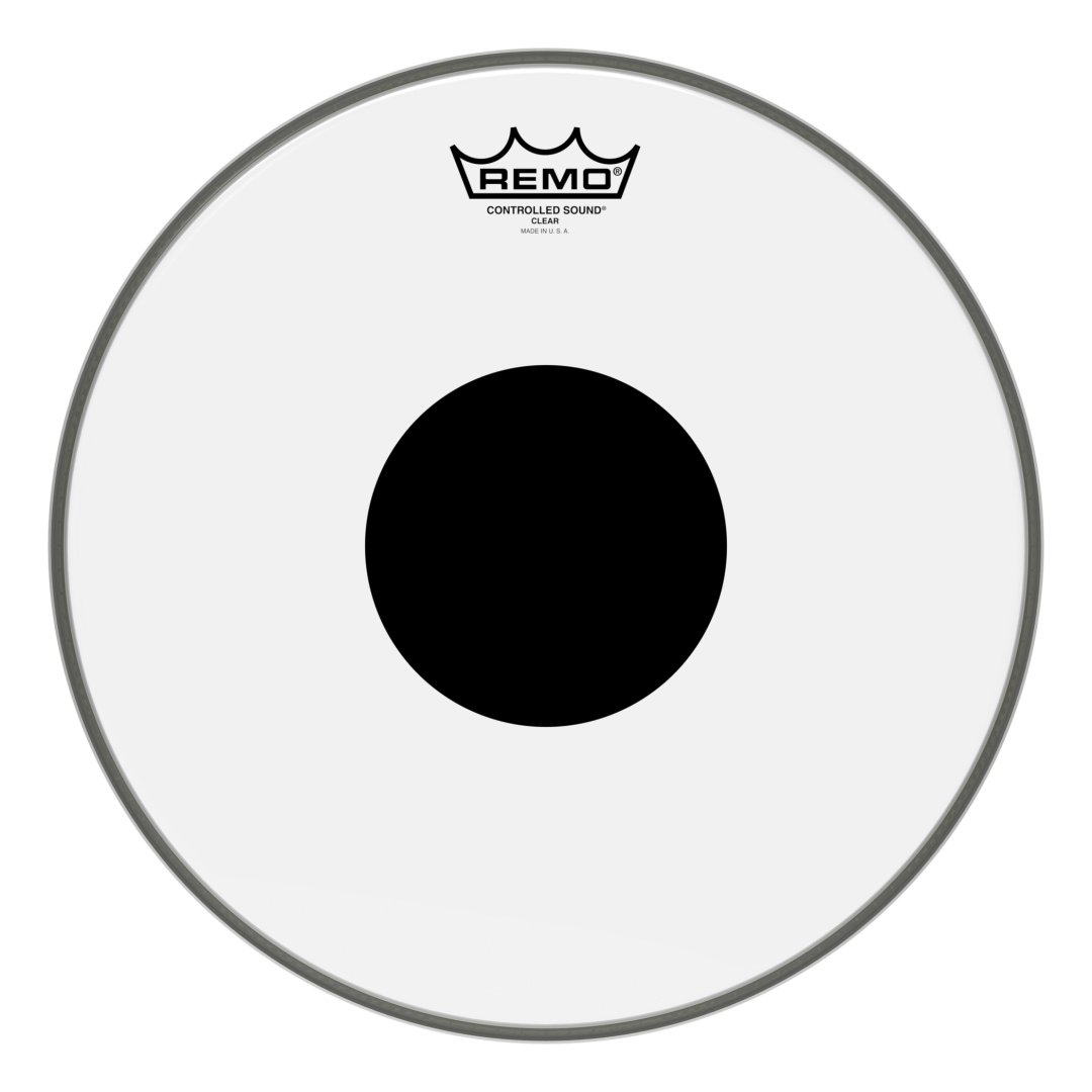 Remo Remo CS-0313-10 Controlled Sound Clear Black Dot Drumhead Top Black Do