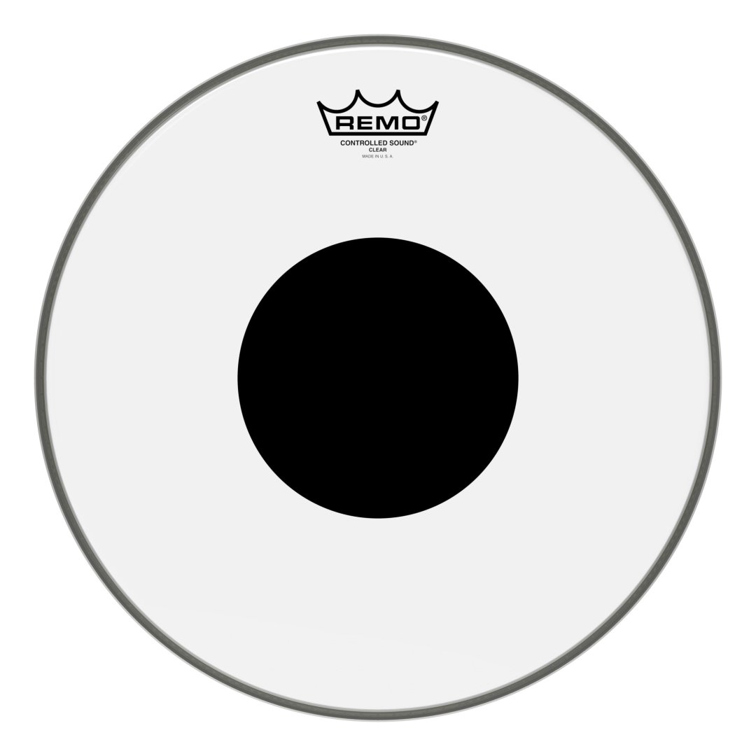 Remo Remo CS-0314-10 Controlled Sound Clear Black Dot Drumhead Top Black Do