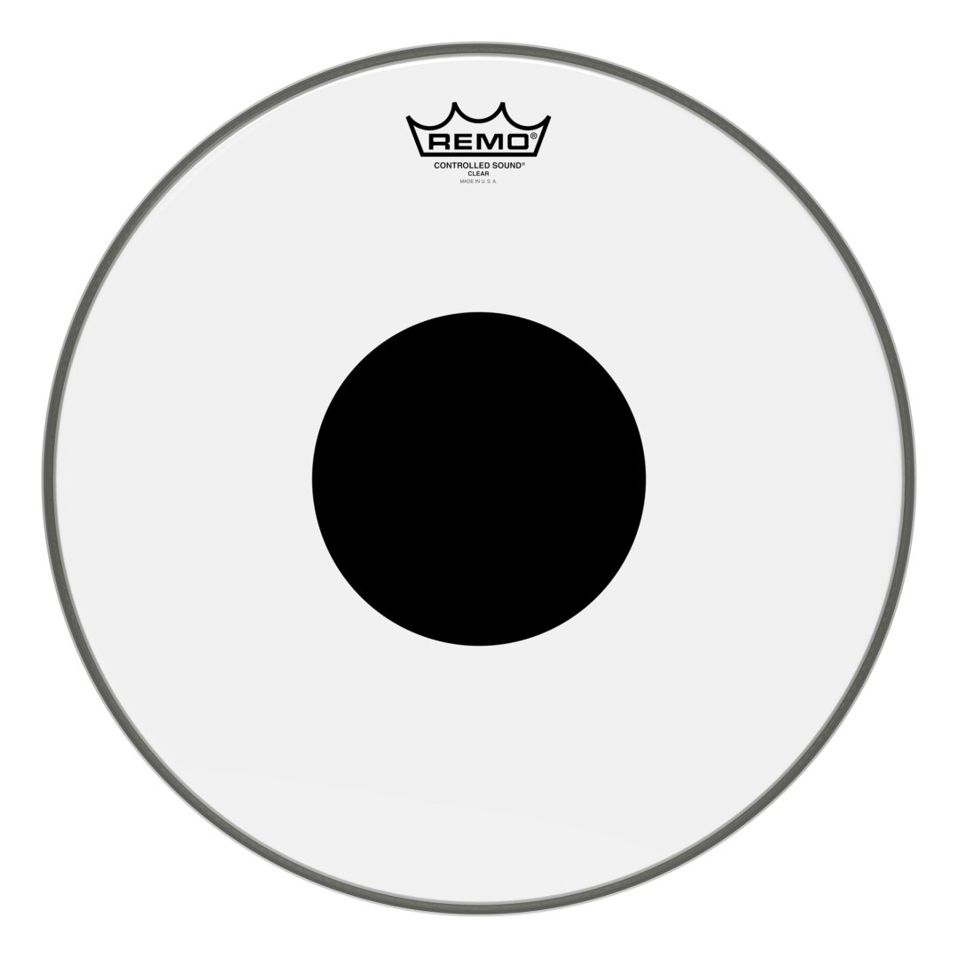 Remo Remo CS-0315-10 Controlled Sound Clear Black Dot Drumhead Top Black Do