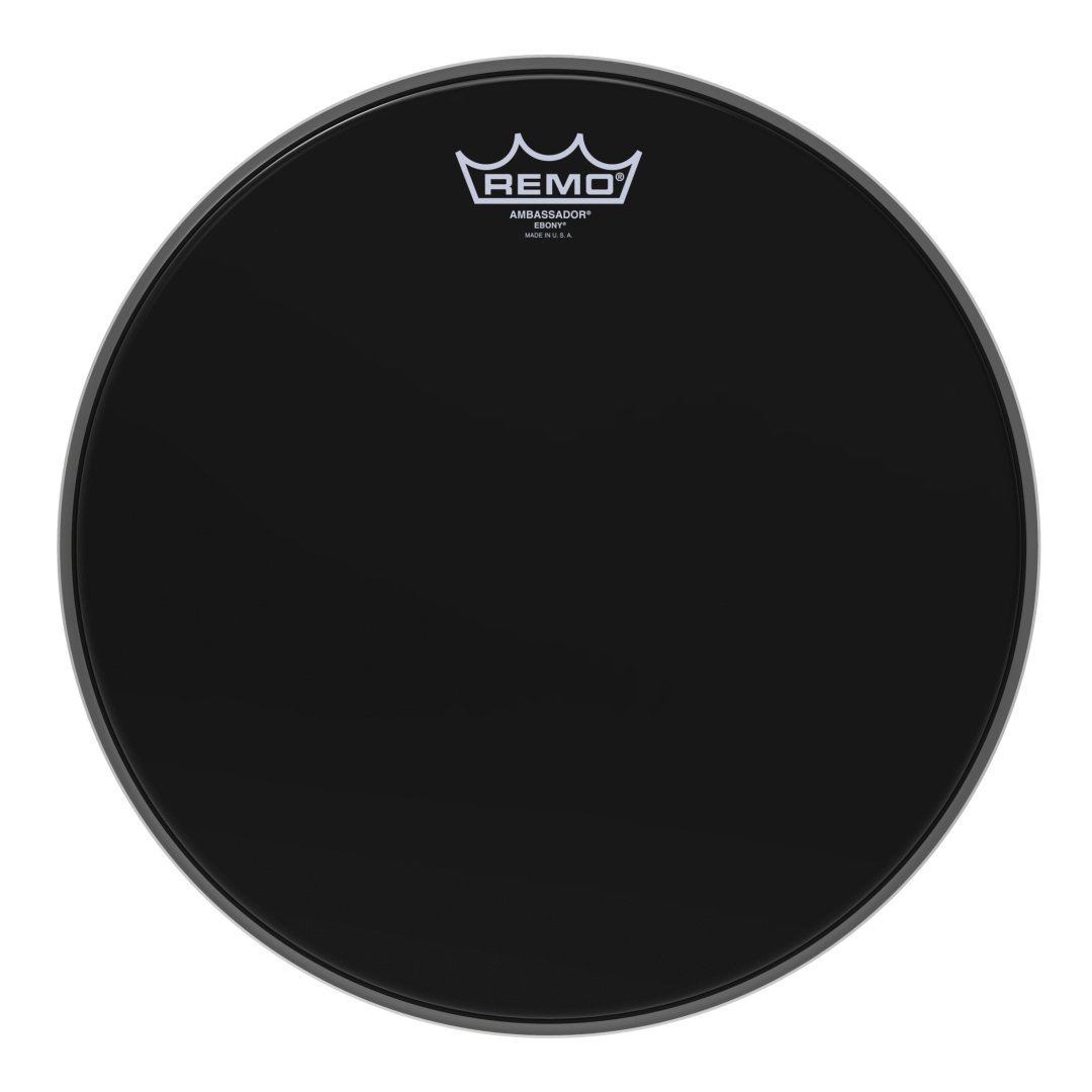 Remo Remo ES-0013-00 Ambassador Ebony Drumhead. 13"