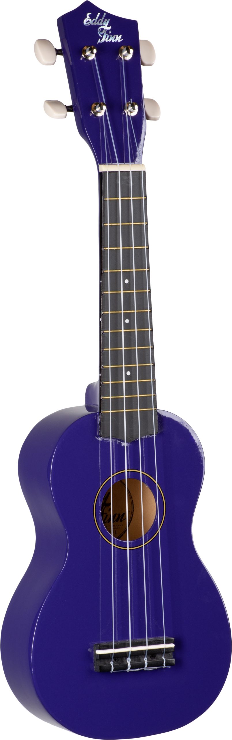 EDDY FINN EDDY FINN SOPRANO UKULELE WITH BAG, GLOSS FINISH, PURPLE